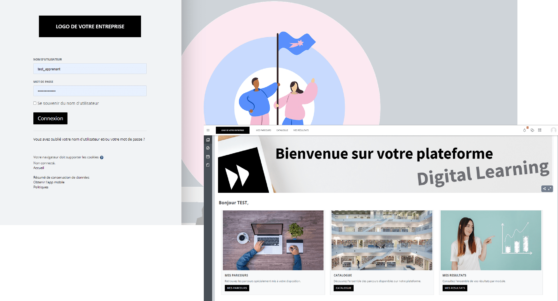 Mise à disposition d'une plateforme personnalisée
